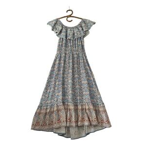Salty Bright | Floral Off The Shoulder Maxi Dress Size AUS 12 / US 8‎